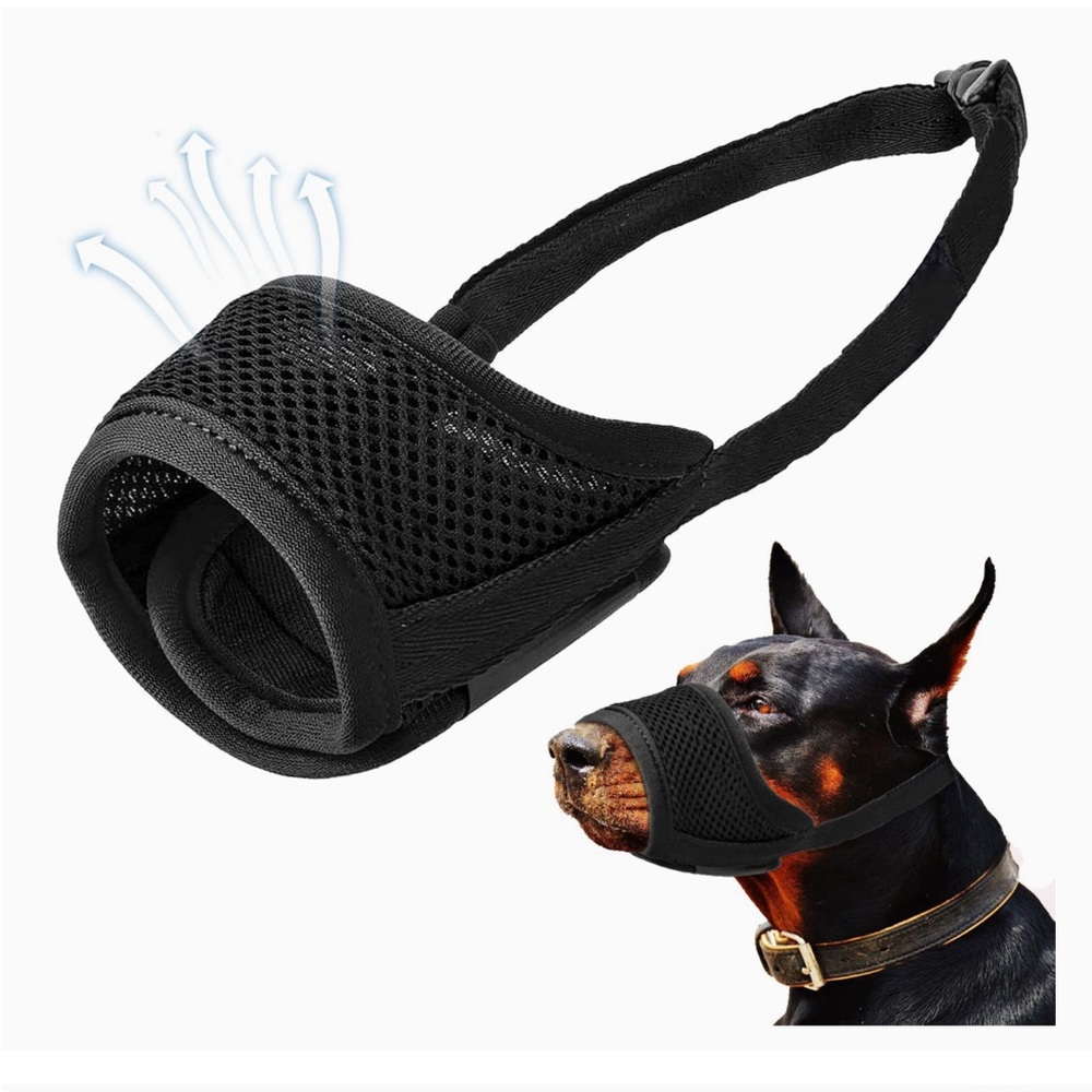 M dog muzzle